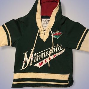 Vintage Minnesota Wild Hockey Hoodie